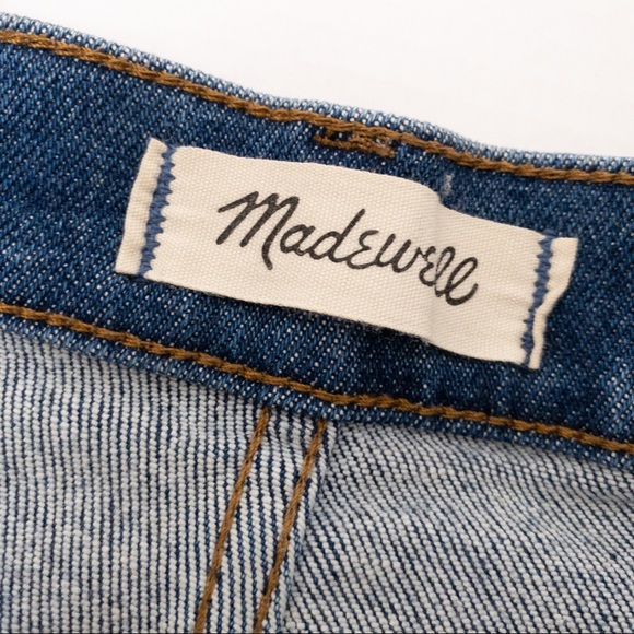 Madewell 10" High-Rise Skinny Jeans Cordova Wash: Button-Front Edition Size 30 - Picture 10 of 14